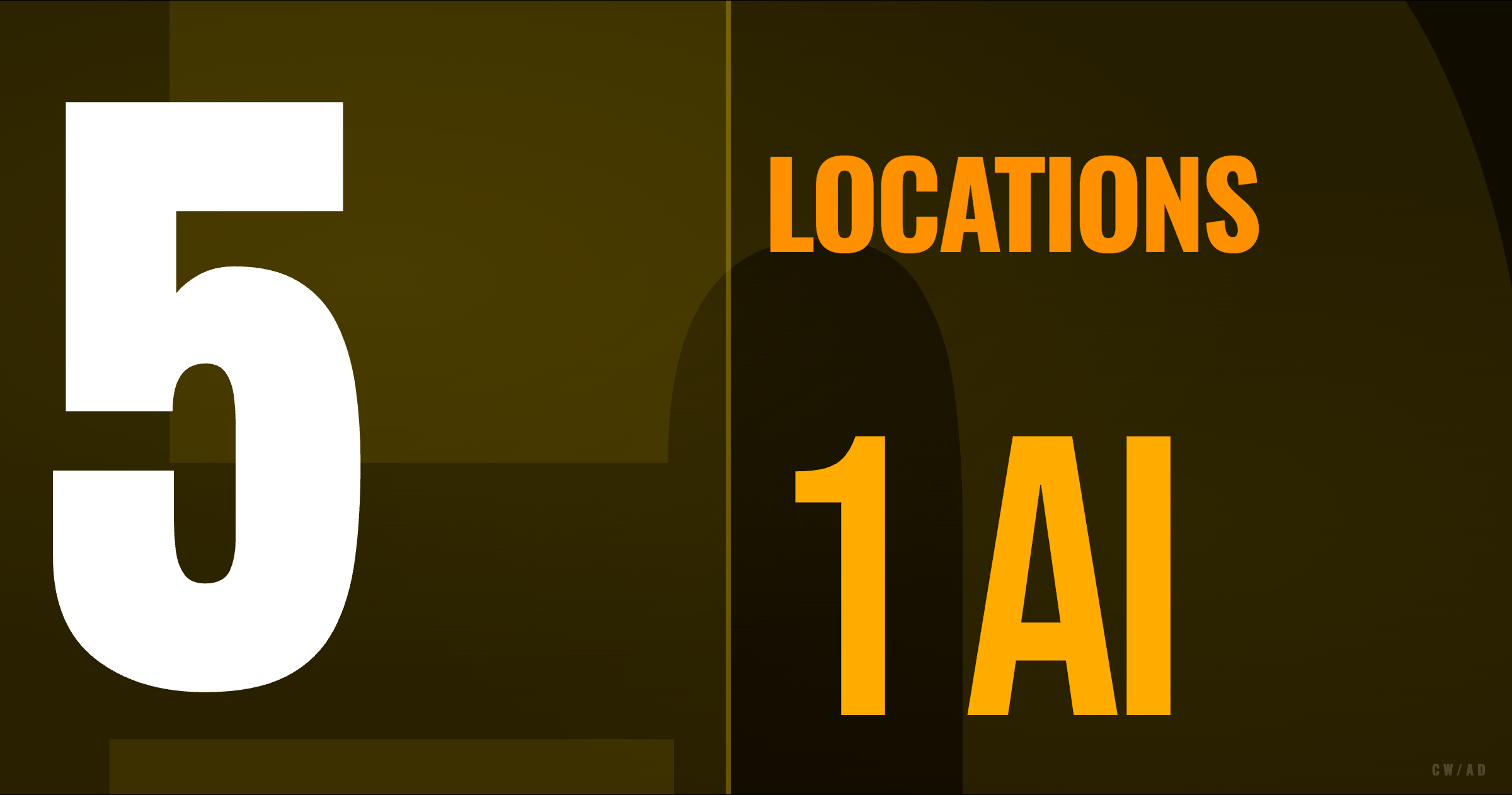 Multi-location laundromat managed by a single AI agent